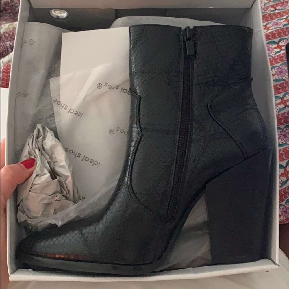 nasty gal black booties